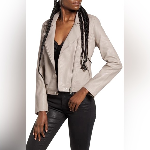 ANTHROPOLOGIE | BLANKNYC | 2X XXL | Life Changer Vegan Leather Zip Moto Jacket - Picture 11 of 17